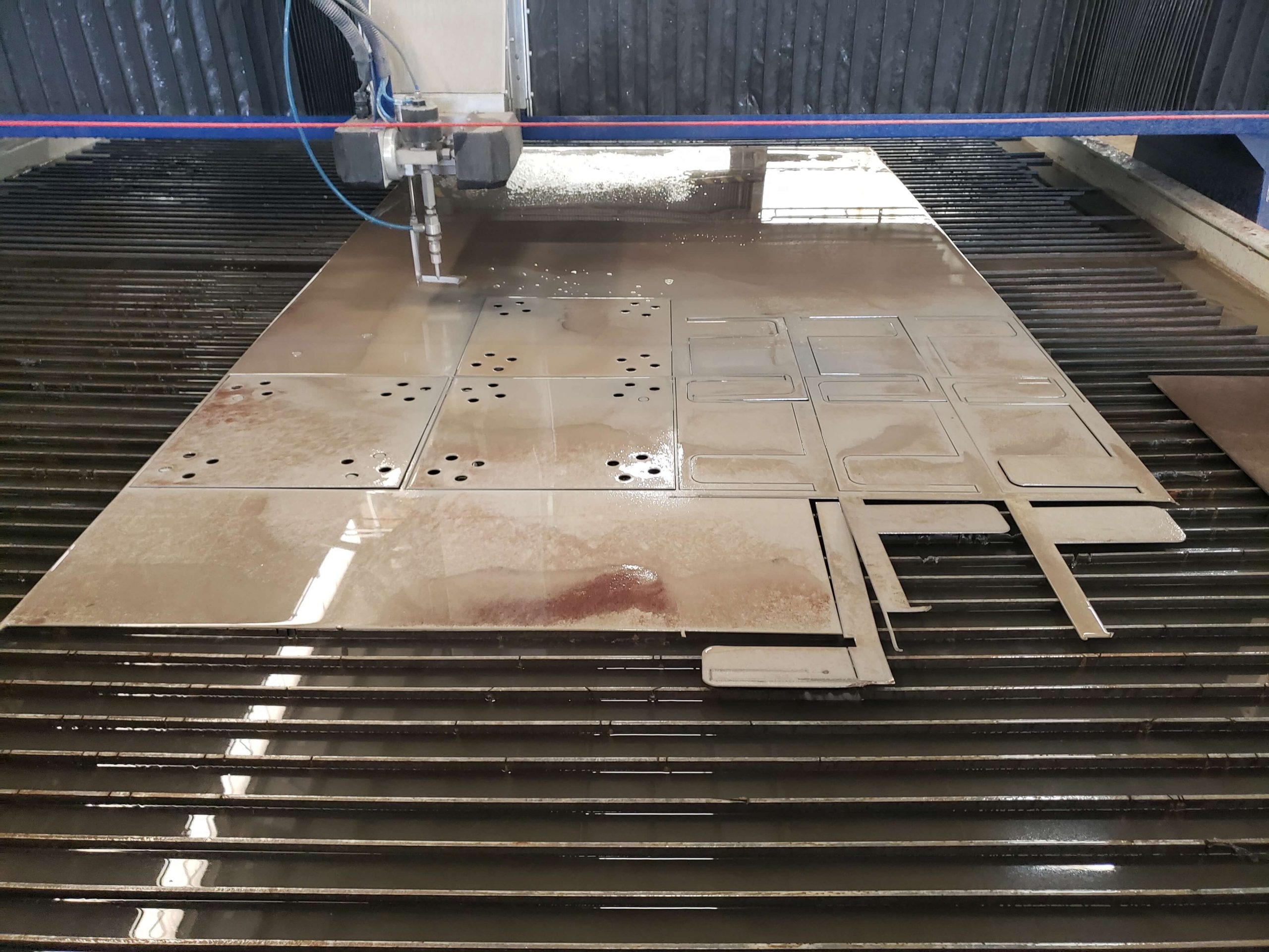 Plate Cutting - Professional plate cutting services using advanced equipment for precise material preparation. | Manufacturing Services of Houston LLC